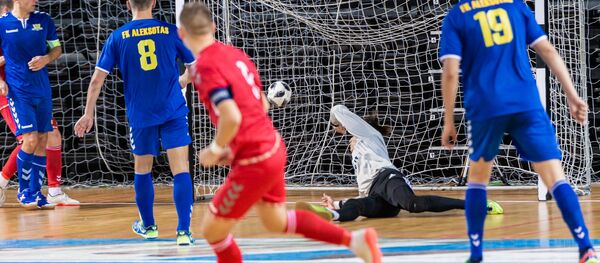 Играют команды Витис и Алексотас Играют команды Витис и Алексотас - Sputnik Литва