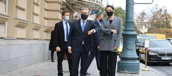 Светлана Тихановская встретилась с министром иностранных дел Канады Франсуа-Филипп Шампанем - Sputnik Литва