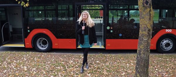 Kaune pristatytas pirmasis hibridinis autobusas Kaune pristatytas pirmasis hibridinis autobusas - Sputnik Lietuva