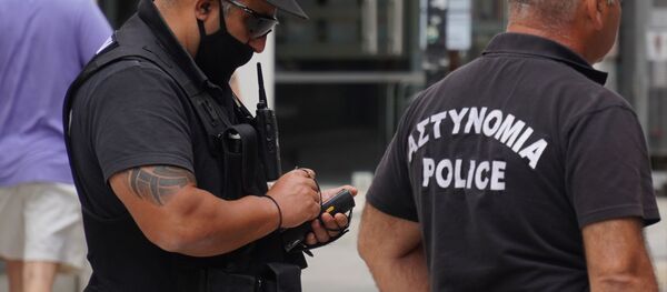 Kipro policija Kipro policija - Sputnik Lietuva