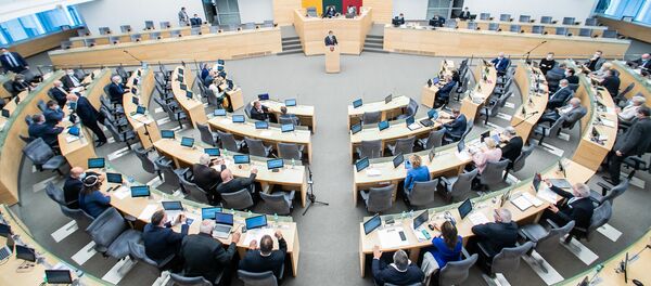 Заседание Сейма Литвы - Sputnik Литва