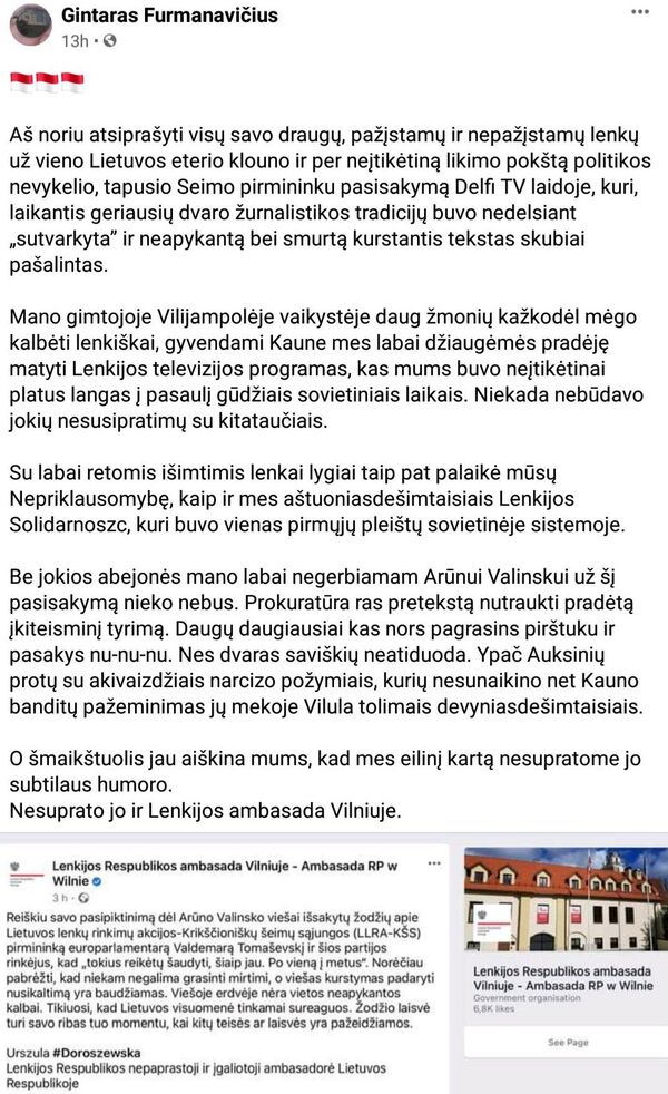 Lenkų klausimas Lietuvoje. Kas atsakingas už neapykantos kurstymą? Lenkų klausimas Lietuvoje. Kas atsakingas už neapykantos kurstymą? - Sputnik Lietuva