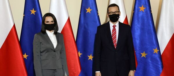 Светлана Тихановская встретилась с премьер-министром Польши Матеушем Моравецким - Sputnik Литва