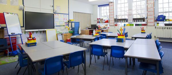 Tuščia mokyklos klasė Tuščia mokyklos klasė - Sputnik Lietuva