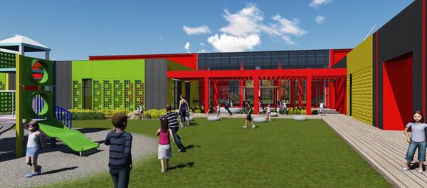 Kaune nuo nulio statomas vaikų darželis Kaune nuo nulio statomas vaikų darželis - Sputnik Lietuva