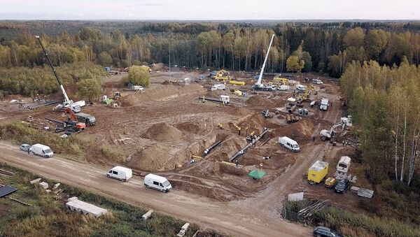 Строительство газопровода GIPL в Литве - Sputnik Литва