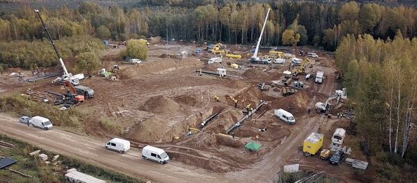 Строительство газопровода GIPL в Литве - Sputnik Литва