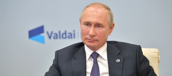 Не простудиться бы на ваших похоронах: Путин ответил тем, кто ждет затухания России  - Sputnik Литва