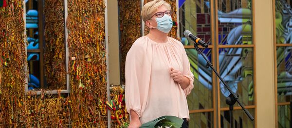 Депутат Сейма Литвы Ингрида Шимоните Депутат Сейма Литвы Ингрида Шимоните - Sputnik Литва