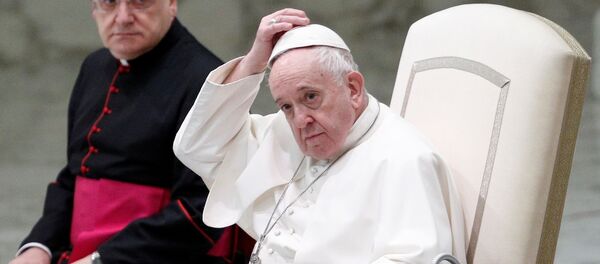 Popiežius Pranciškus Popiežius Pranciškus - Sputnik Lietuva