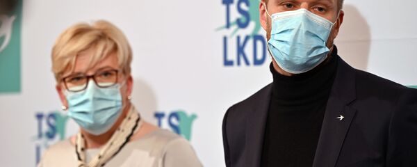 Ингрида Шимоните и Габриэлюс Ландсбергис - Sputnik Литва