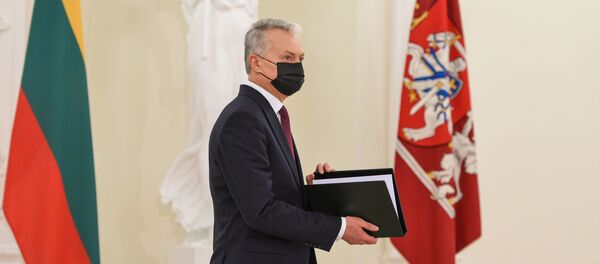 Президент Литвы Гитанас Науседа Президент Литвы Гитанас Науседа - Sputnik Lietuva