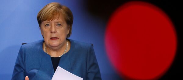 Канцлер Германии Ангела Меркель Канцлер Германии Ангела Меркель - Sputnik Lietuva
