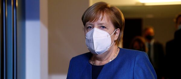 Канцлер Германии Ангела Меркель Канцлер Германии Ангела Меркель - Sputnik Lietuva