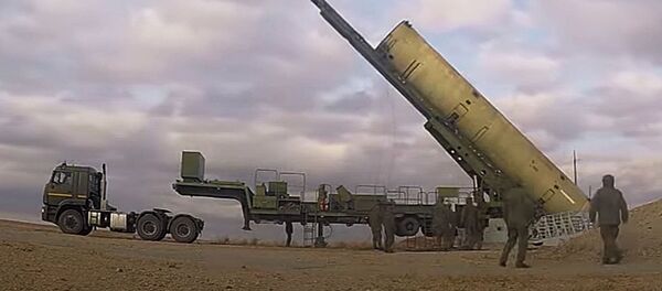 Rusijos gynybos ministerija nufilmavo naujos priešraketinės raketos paleidimą Rusijos gynybos ministerija nufilmavo naujos priešraketinės raketos paleidimą - Sputnik Lietuva