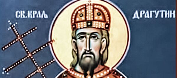 Святой Стефан Милютин, король Сербский - Sputnik Литва