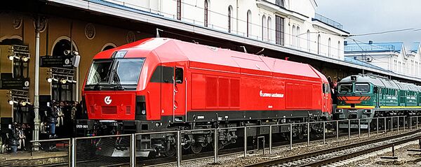 Железнодорожный вокзал в Вильнюсе - Sputnik Литва