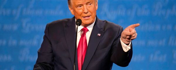 Президент США Дональд Трамп Президент США Дональд Трамп - Sputnik Lietuva