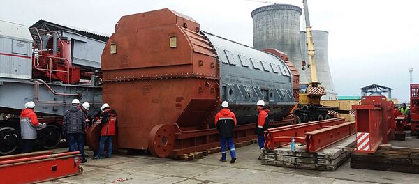 Турбогенератор для Белорусской АЭС - Sputnik Литва