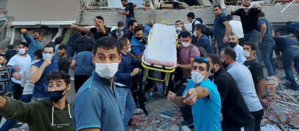 Землетрясение в Турции, 30 октября 2020 года - Sputnik Литва