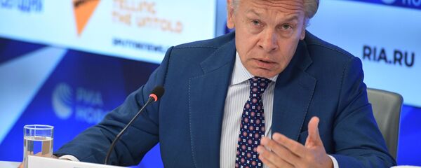 Член Совета Федерации Алексей Пушков  - Sputnik Литва