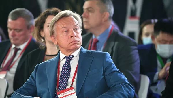 Член Совета Федерации Алексей Пушков - Sputnik Lietuva