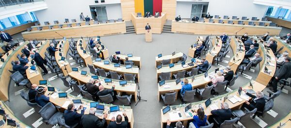 Заседание Сейма Литвы - Sputnik Литва