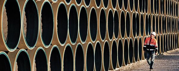 Трубы для газопровода Северный поток 2 - Sputnik Литва