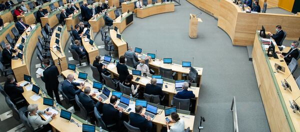 Заседание Сейма Литвы - Sputnik Литва