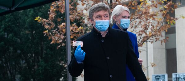 Депутат Сейма Литвы Рамунас Карбаускис Депутат Сейма Литвы Рамунас Карбаускис - Sputnik Литва