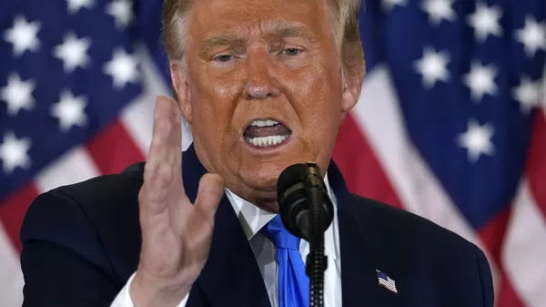 Президент США Дональд Трамп - Sputnik Lietuva