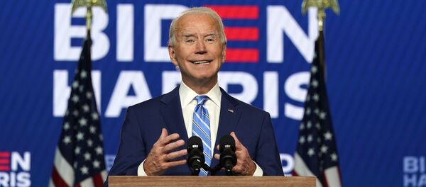 Кандидат в президенты США Джо Байден Кандидат в президенты США Джо Байден - Sputnik Литва