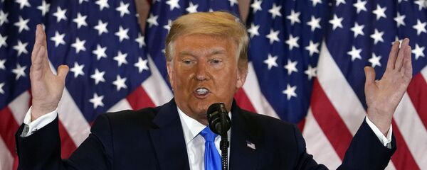 Президент США Дональд Трамп Президент США Дональд Трамп - Sputnik Литва