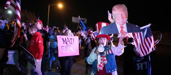 Сторонники президента США Дональда Трампа  - Sputnik Lietuva