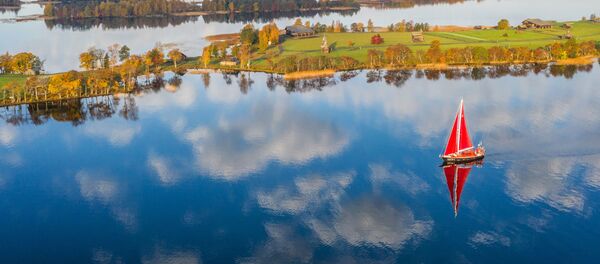 Poliarinės ekspedicijos jachtos Piotr Pervyj ekspedicija Kižų saloje. Poliarinės ekspedicijos jachtos Piotr Pervyj ekspedicija Kižų saloje. - Sputnik Lietuva