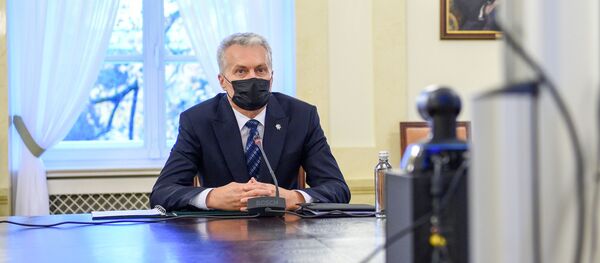 Президент Литвы Гитанас Науседа Президент Литвы Гитанас Науседа - Sputnik Lietuva
