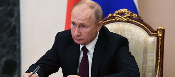 Президент РФ В. Путин - Sputnik Lietuva