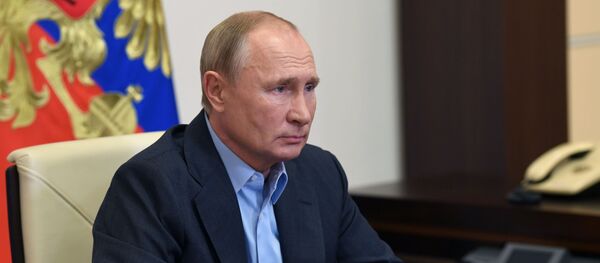 Президент РФ Владимир Путин - Sputnik Литва