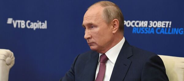 Президент РФ В. Путин Президент РФ В. Путин - Sputnik Lietuva