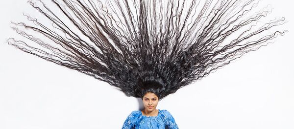 mergina užsiaugino ilgiausius plaukus pasaulyje - Sputnik Lietuva