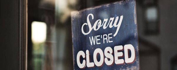 Lentelė ant durų Uždaryta - Sputnik Lietuva