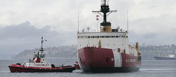 JAV pakrančių apsaugos ledlaužis Polar Star JAV pakrančių apsaugos ledlaužis Polar Star - Sputnik Lietuva
