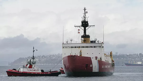 JAV pakrančių apsaugos ledlaužis Polar Star - Sputnik Lietuva