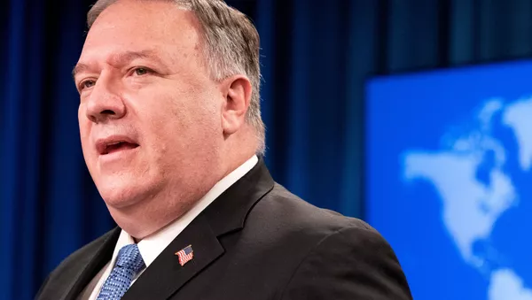 Госсекретарь США Майк Помпео - Sputnik Lietuva