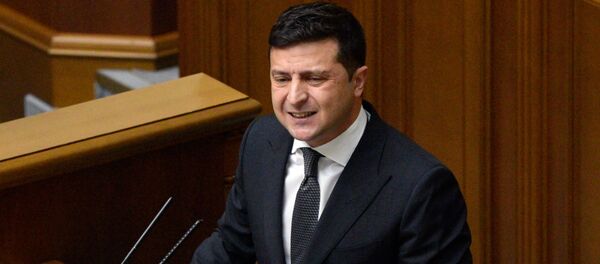 Президент Украины Владимир Зеленский - Sputnik Литва
