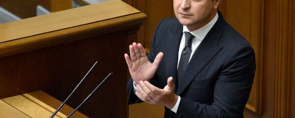 Президент Украины Владимир Зеленский - Sputnik Литва