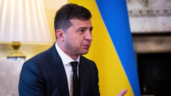 Президент Украины Владимир Зеленский - Sputnik Lietuva
