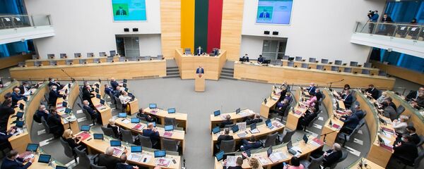 Заседание Сейма Литвы - Sputnik Литва