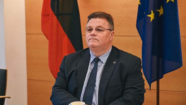 Министр иностранных дел Литвы Линас Линкявичус - Sputnik Lietuva