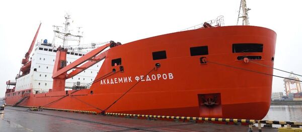 Академик Федоров вернулся из арктической экспедиции - Sputnik Литва